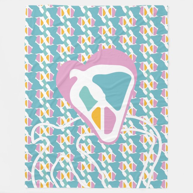 HIPPIE ICON version free BY MASANSER Fleecedecke (Vorderseite)