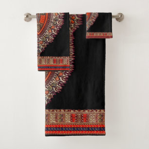 Hippie-Inder-Art Badhandtuch Set