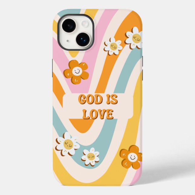 Hippie Iphone Case (Rückseite)