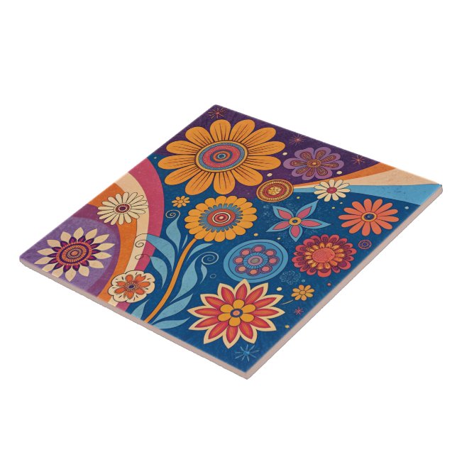 Hippie-Keramikfliese Fliese (Seite)
