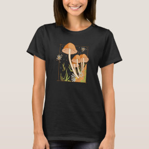 Hippie-Kleidung für Frauen Männer 70er Pilzgarten T-Shirt