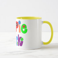 Hippie-Küken-Tasse