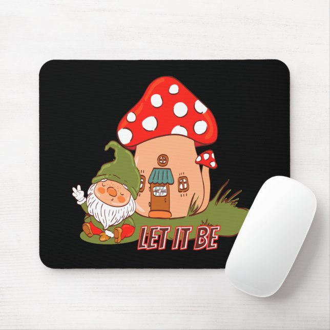 Hippie Lasse es wird genome Mousepad (Mit Mouse)