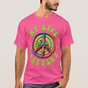 Hippie Liebe Frieden Leben Zählt Custom T-Shirt
