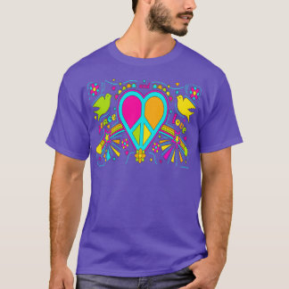 Hippie-Loveheart 28 T-Shirt