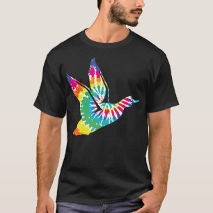 Hippie Mallard Duck cool black labrador  T-Shirt
