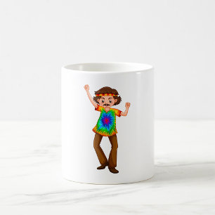 Hippie Man Coffee Tasse