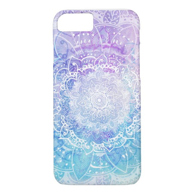 Hippie Mandala Case-Mate iPhone Hülle (Rückseite)
