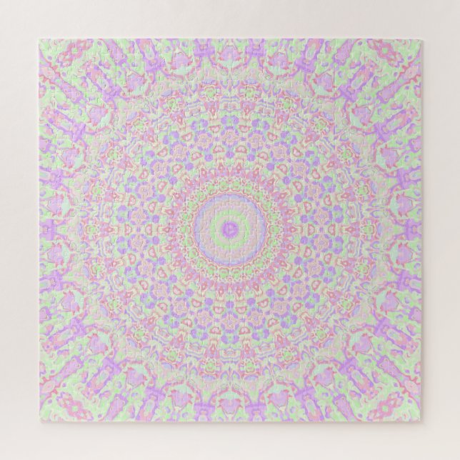 Hippie Mandala Puzzle (Vertikal)