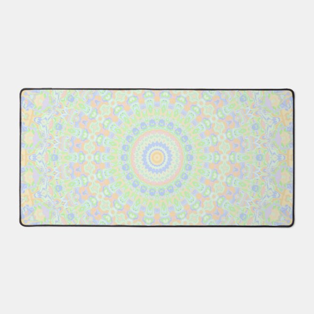Hippie Mandala Schreibtischunterlage (Vorderseite)