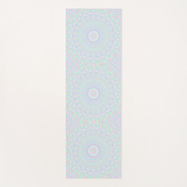 Hippie Mandala Yogamatte (Vorderseite)