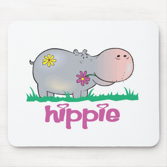 Hippie Mousepad (Vorne)