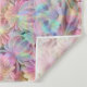 Hippie-PastellfarbVintages Fraktal-Kaleidoskop Wandteppich (Detail)