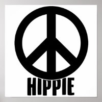 Hippie | Peace Sign Hippies Kostümgeschenk Idee