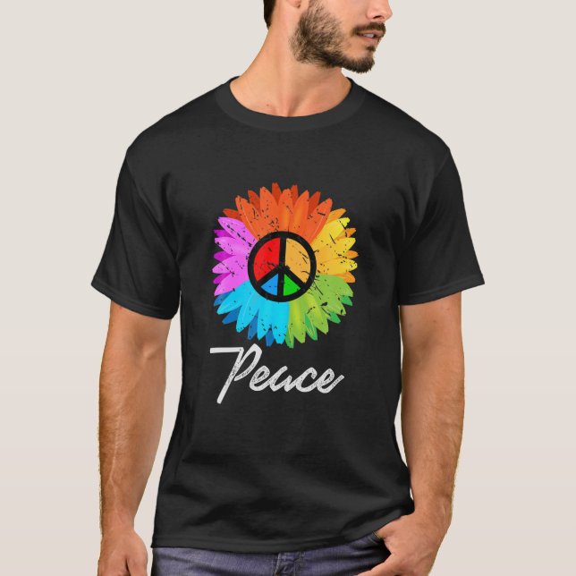 Hippie Peace T-Shirt (Vorderseite)
