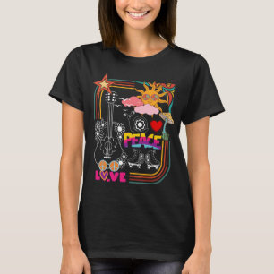 Hippie Psychedelic Peace und Liebe T-Shirt