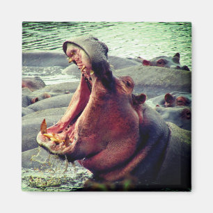 Hippie-Riese Magnet