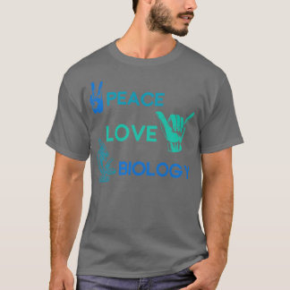 Hippie Science - Biologie T-Shirt