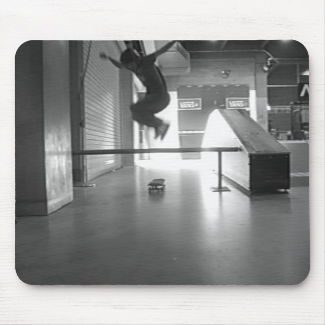 Hippie springen mousepad (Vorne)