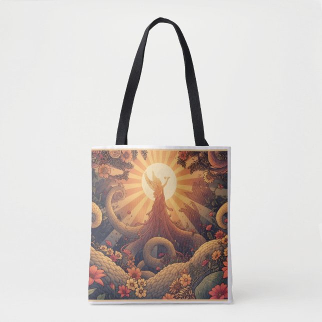 Hippie Tote (Vorderseite)