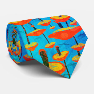 Hippie-Träumerisches Retro-Feeling Enchanting Mush Krawatte