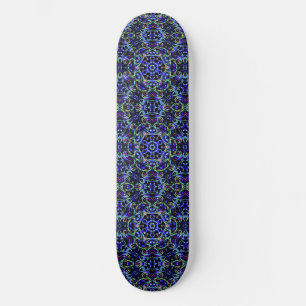 Hippie Trippy Kaleidoscope Dreams Skateboard