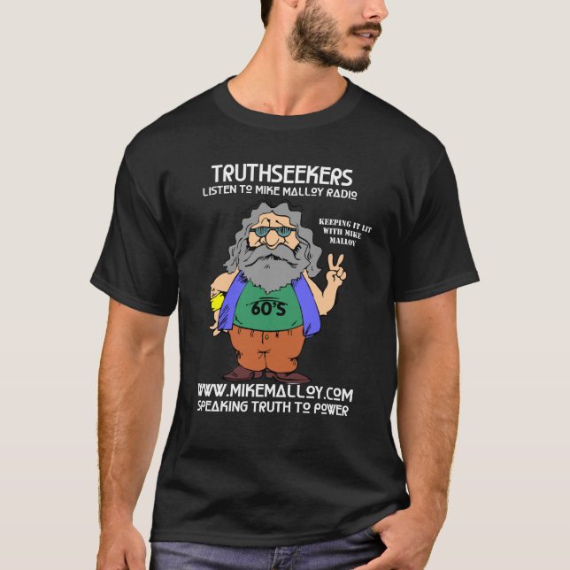 HIPPIE TRUTHSEEKER T-Shirt (Vorderseite)