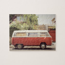 HIPPIE VAN VINTAG JIGSAW PUZZLE