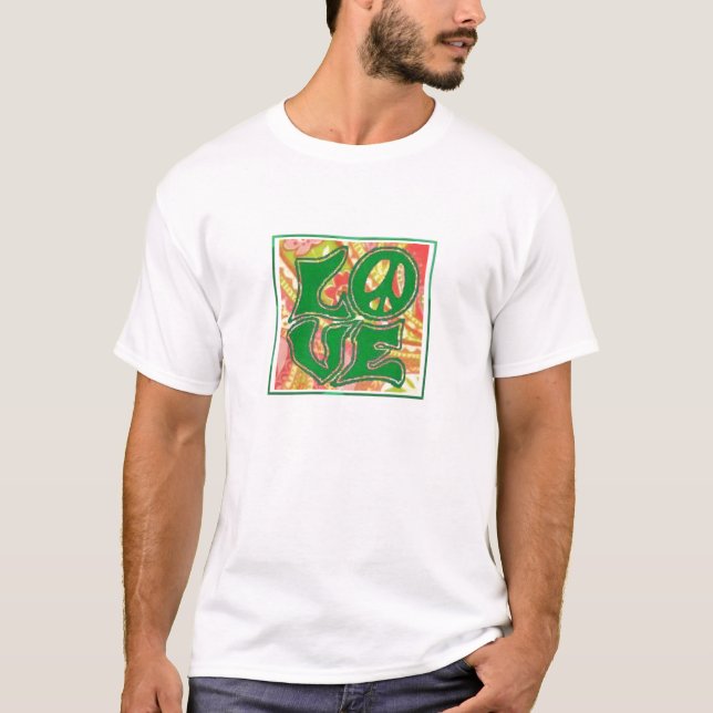 HippieLOVE-Logo T-Shirt (Vorderseite)