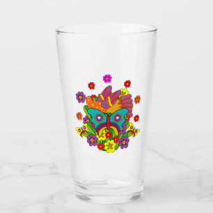 Hippies - Hippy-Blume-Power - Niedliche Hippies - Glas