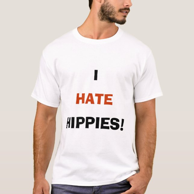 Hippies T-Shirt (Vorderseite)