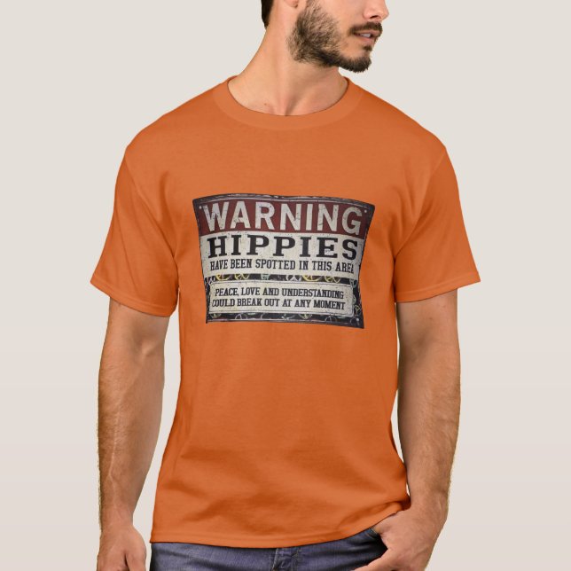 Hippies T-Shirt (Vorderseite)