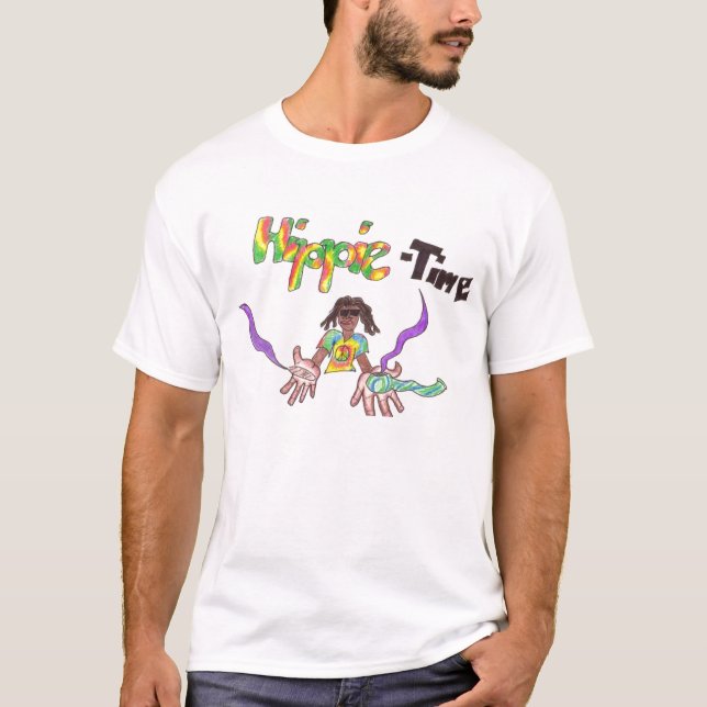 Hippiezeit T-Shirt (Vorderseite)