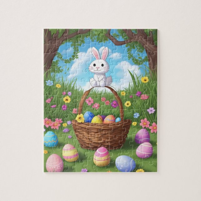 Hippity Hop Bunny Puzzle (Vertikal)