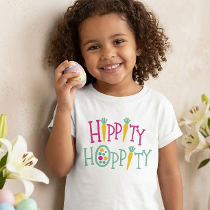 Hippity Hoppity Osterfest T - Shirt für Kinder