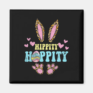 Hippity Hoppity Osterhase Ei Jagd Kaninchen Frühli Magnet