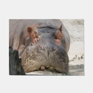 Hippo_20171101_by_JAMFoto Fußmatte