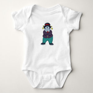 Hippo as Groom with Suit.PNG Baby Strampler