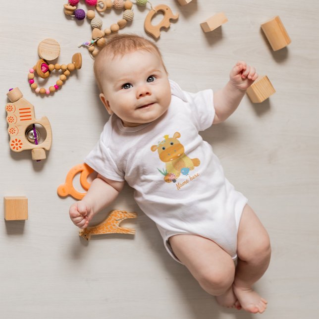 Hippo Baby Strampler (Von Creator hochgeladen)