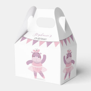Hippo Ballerina Geschenkschachtel