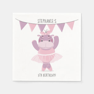 Hippo Ballerina Serviette