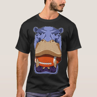 Hippo bei Sport 2 T-Shirt