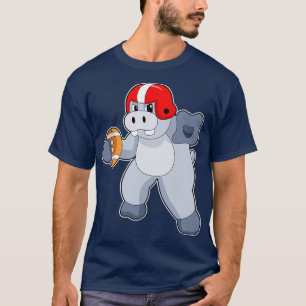 Hippo bei Sport 4 T-Shirt
