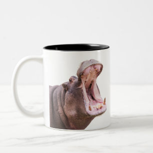 Hippo Big Mouth Zweifarbige Tasse
