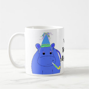 Hippo Birthday Big Fella Kaffeetasse