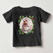 Hippo Christmas Themed für Tierliebhaber