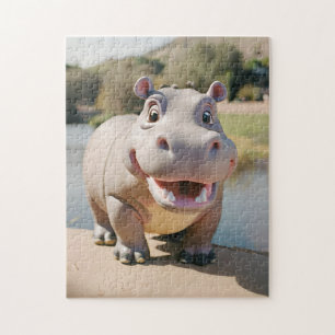 Hippo Hippopotamus Puzzle