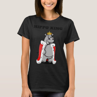Hippo King Boys Hippo Mens Hippo 1 T-Shirt