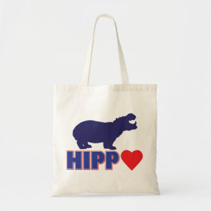 HIPPO-LIEBE-Herz Tragetasche