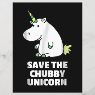 Hippo Lover Gift Chubby Unicorn Hippo Niedliches